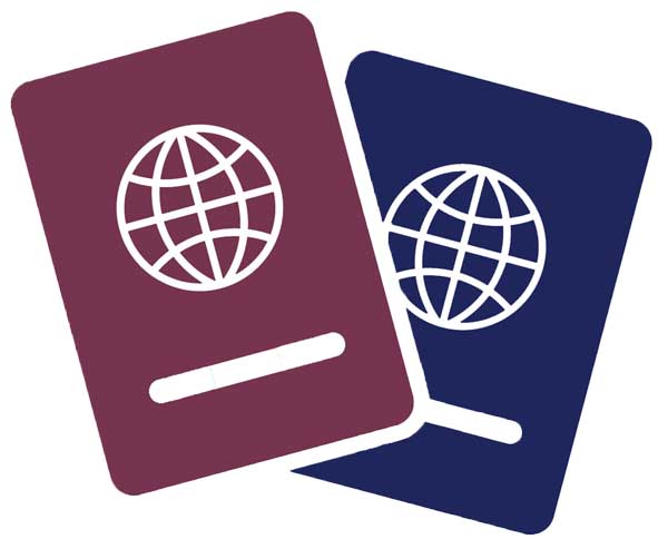 Spain Citizenship Requirements - Spain and USA passport